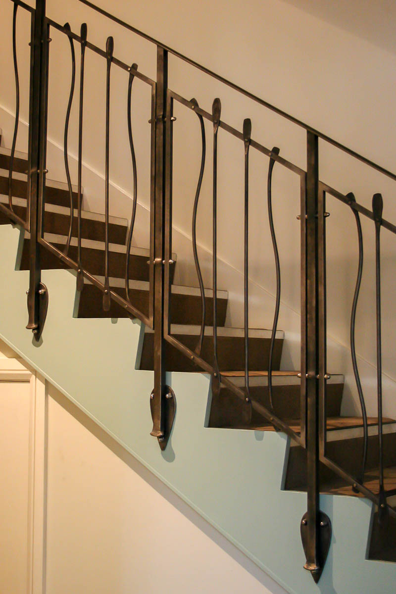 Understated but Detailed Stair Rails